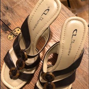 CL laundry heels